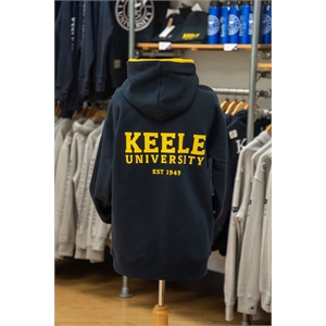 Limited Edition Contrast Hoody Navy Yellow
